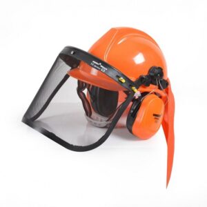 Ochranná helma so slúchadlami a štítom CE HECHT 900100