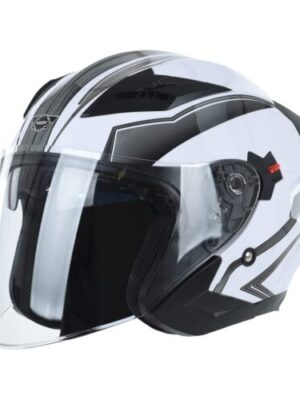 Helma ochranná na skuter so štítom HECHT 51627 - XL– obvod hlavy 61cm